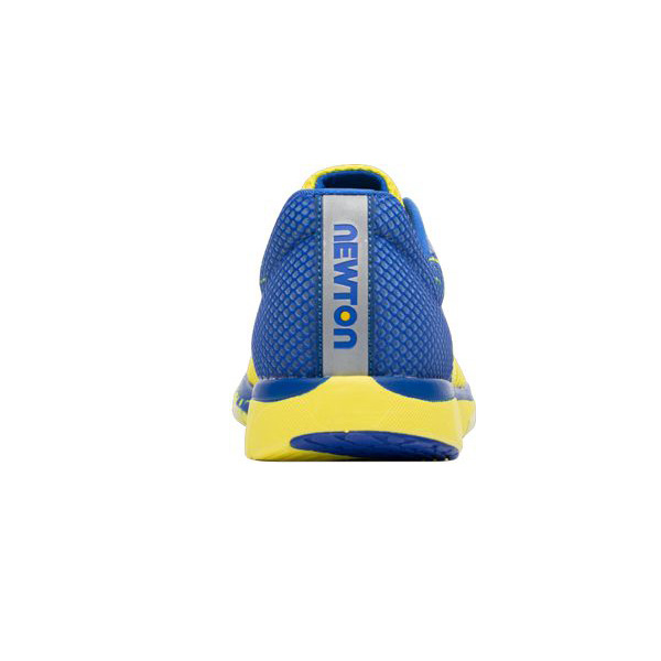 Men's Newton Distance S 10 Running Shoes Yellow / Blue / Orange | PH-974652