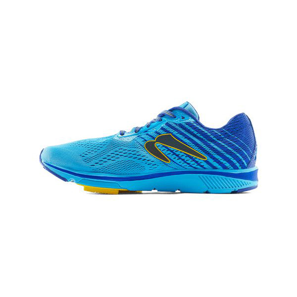 Men\'s Newton Gravity 11 Running Shoes Blue / Navy / Yellow | PH-648921