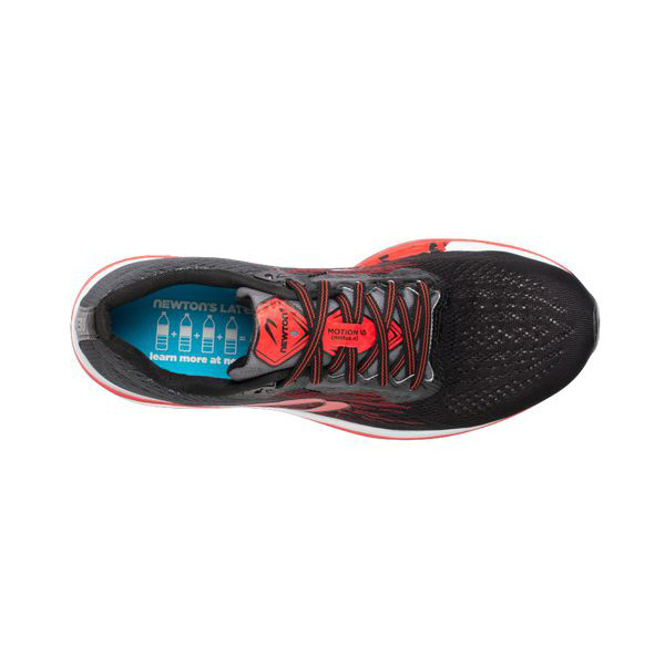 Men's Newton Motion 10 Running Shoes Black / Red | PH-429158