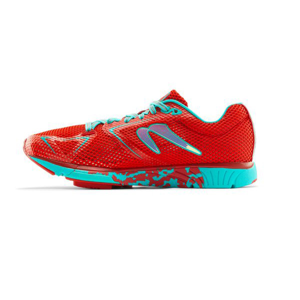 Women\'s Newton Distance S 11 Running Shoes Red / Blue / Green | PH-861507