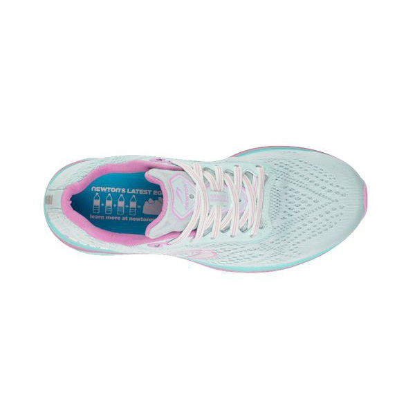 Women's Newton Gravity+ Running Shoes White / Blue / Pink | PH-981763