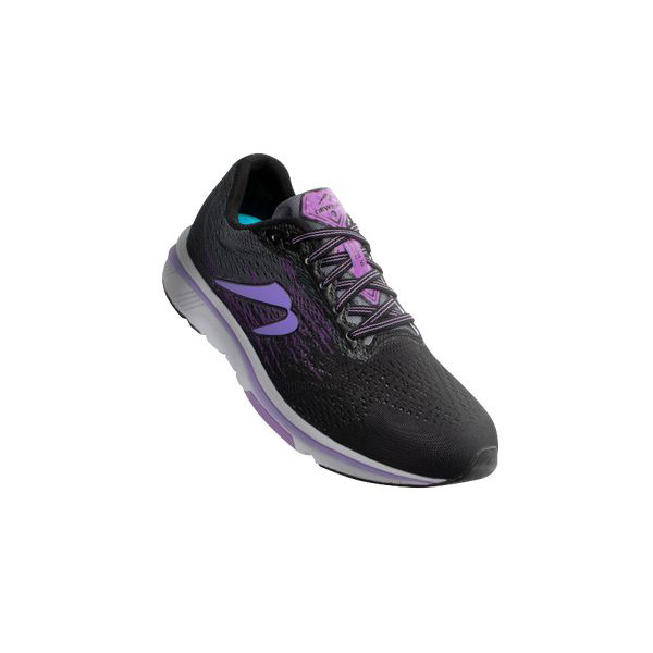 Women's Newton Motion 10 Running Shoes Black / Purple / White | PH-618079