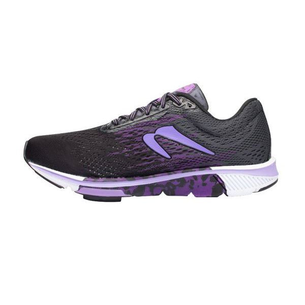 Women\'s Newton Motion 10 Running Shoes Black / Purple / White | PH-618079