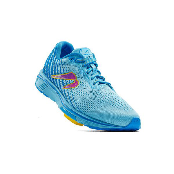 Women's Newton Motion 11 Running Shoes Blue / Yellow | PH-605193