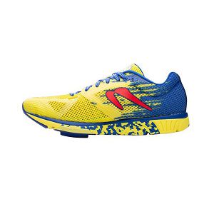 Men's Newton Distance S 10 Running Shoes Yellow / Blue / Orange | PH-974652